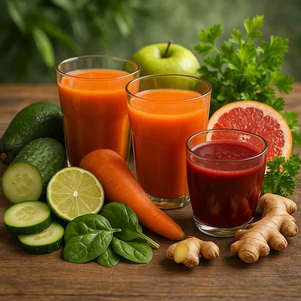 Ingredients for Healthy Weight Loss Juices
