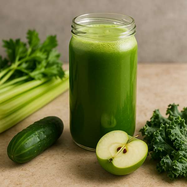 Simple Green Juice Recipes to Lose Belly Fat