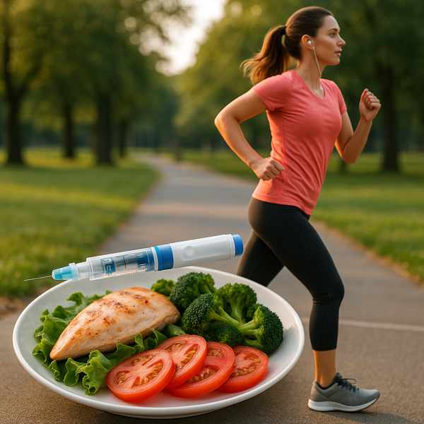 Weight loss injections work best with increased physical activity and a reduced-calorie diet.